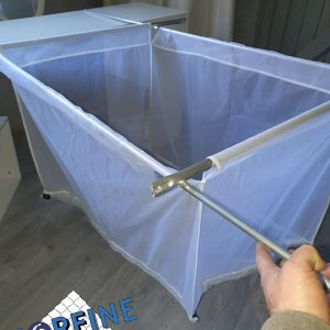 1.2m x 90cm x 75cm deep Fry Cage 0.5mm mesh