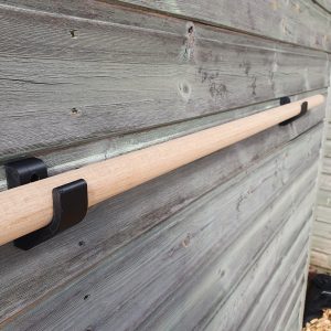 Koi net holder brackets for 38mm dia handles